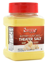 Snappy Butter Burst Popcorn Oil for Popping and Popcorn Topping, Buttery Flavored Popcorn Theater Salt and Oil Pump Dispenser for 1 Gallon Jug, 3
