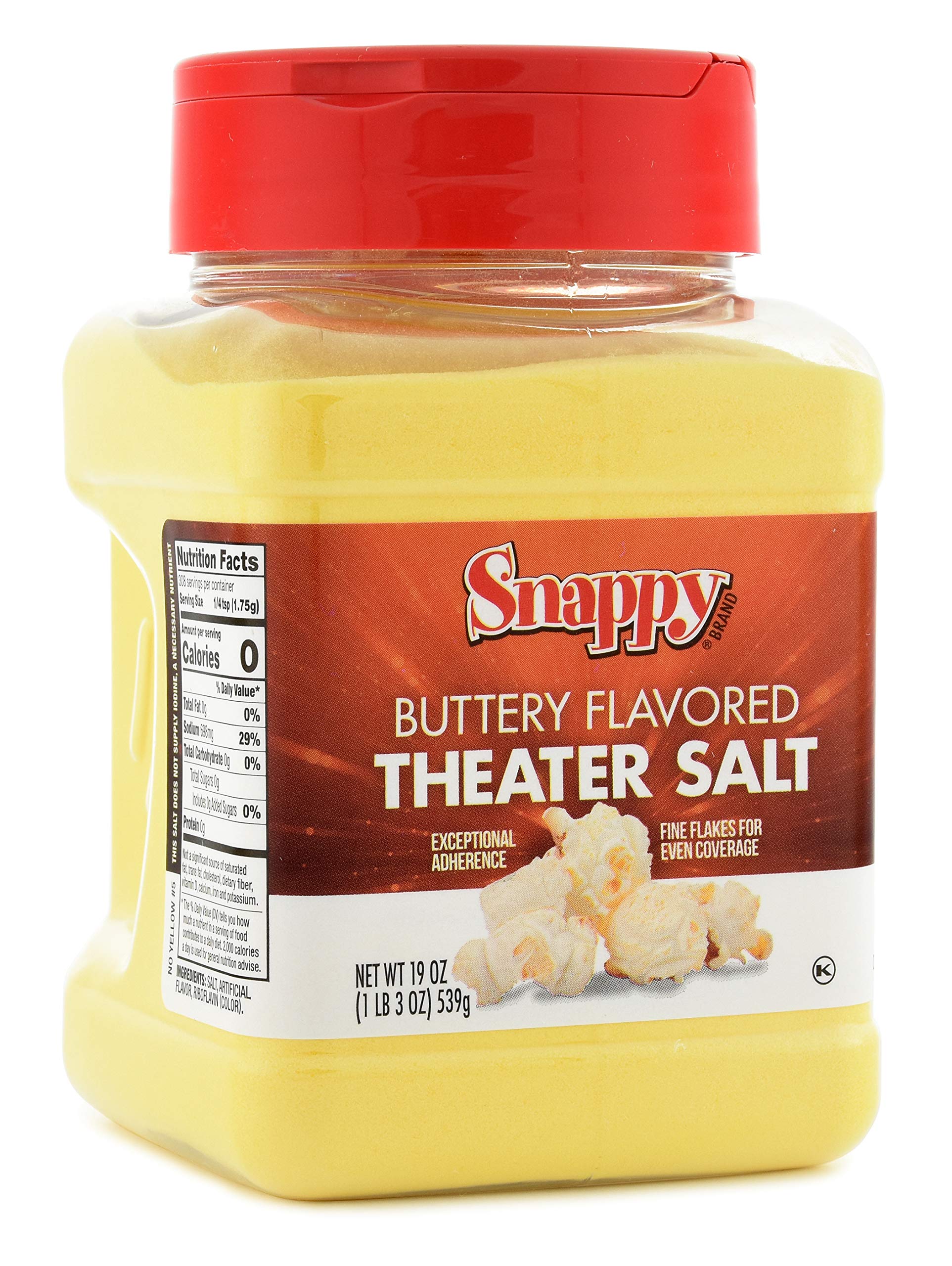 Snappy Butter Burst Popcorn Oil for Popping and Popcorn Topping, Buttery Flavored Popcorn Theater Salt and Oil Pump Dispenser for 1 Gallon Jug, 3