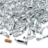 Fun Express - Silver Foil Wrapped Caramels (2lbs) for Wedding - Edibles - Soft & Chewy Candy - Caramel & Licorice & Candy Corn - Wedding - 189 Pieces