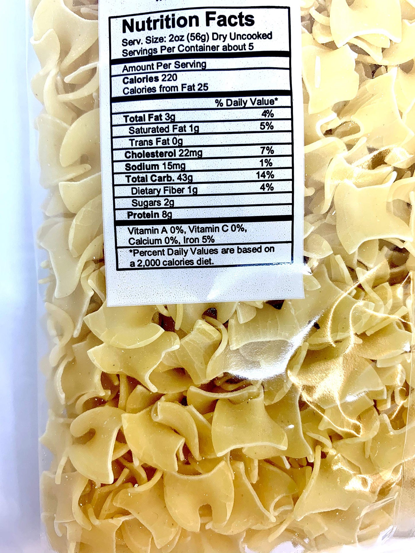 Kelemen Homemade Broad Large Square Egg Noodles 285g (Pack of 2)