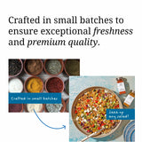 The Mediterranean Dish Ras El Hanout - Warm, Exotic, Sweet and Savory Blend for Cooking and Grilling - Gourmet Chef Essential - North African