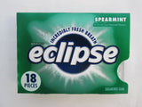 Eclipse Spearmint, Sugar-free Gum: 16 Pack of 18 Pieces