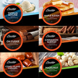 Brooklyn Beans Flavored Coffee Pods Assorted Gourmet Variety Pack, Compatible with 2.0 Keurig K Cup Brewers, 40 Count