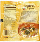 Werther's Original Creamy Caramel Filled Hard Candies - Individually Wrapped Hard Candies for Halloween, Parties, or Snacks - 2.65 oz Bags (Pack of 3)