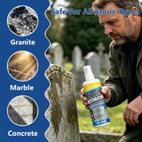 Headstone Restoration and Cleaning Spray, 2026 New Headstone Restoration & Cleaning Spray Restoring and Protecting, Tombstone Monument Cleaner