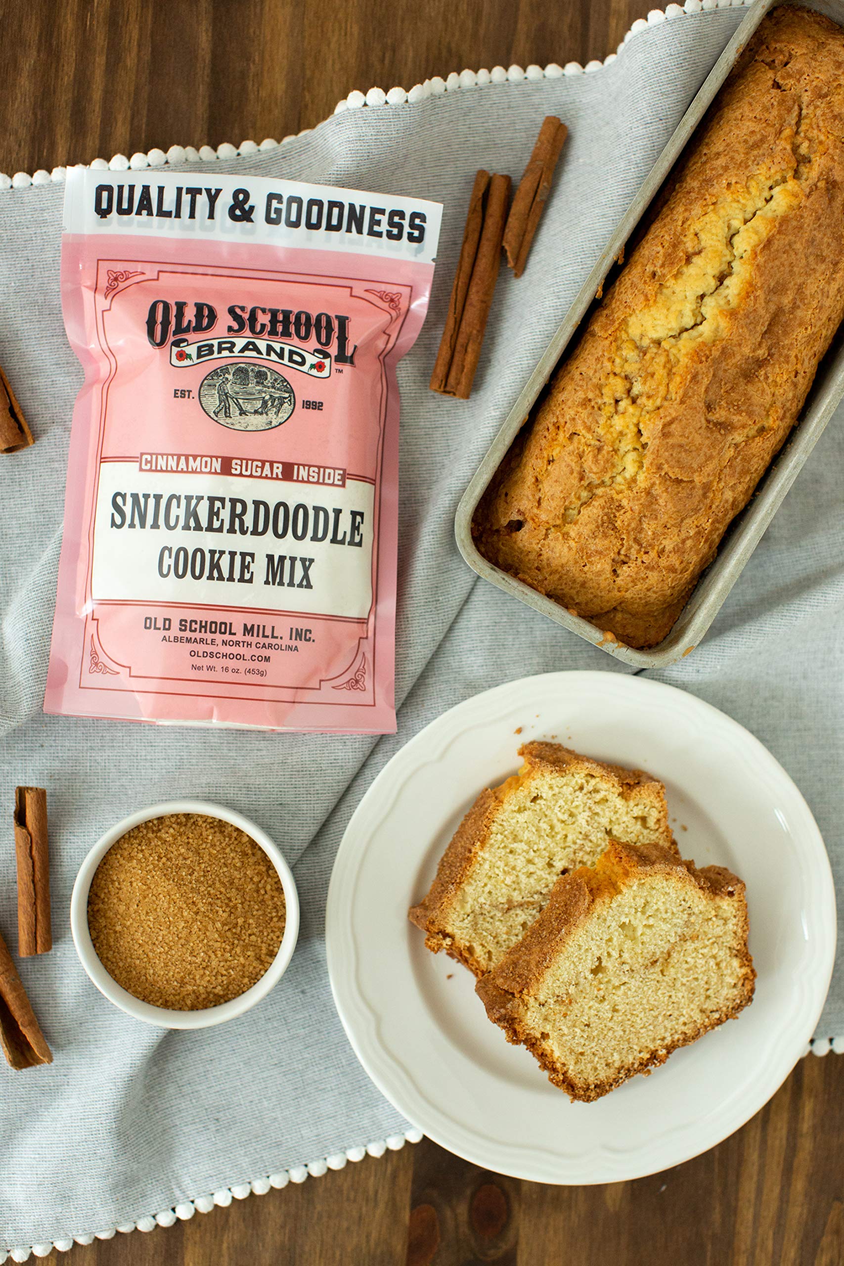 Old School Brand Classic Snickerdoodle Cookie Mix - Great for Family Baking Nights, Cookie Exchange Parties, Christmas & Holiday Gatherings, and much more!