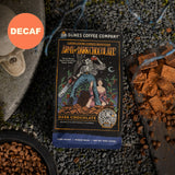 Bones Coffee Company Decaf Army Of Dark Chocolate Flavored Coffee, Dark Roast Low Acid Coffee,12 Oz Whole Bean