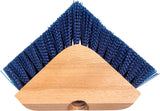 Carlisle FoodService Products 36196614 Triangle Scrubber, Polypropylene Bristles, 5" Brush Size, 1-1/8" Bristle Trim, Blue