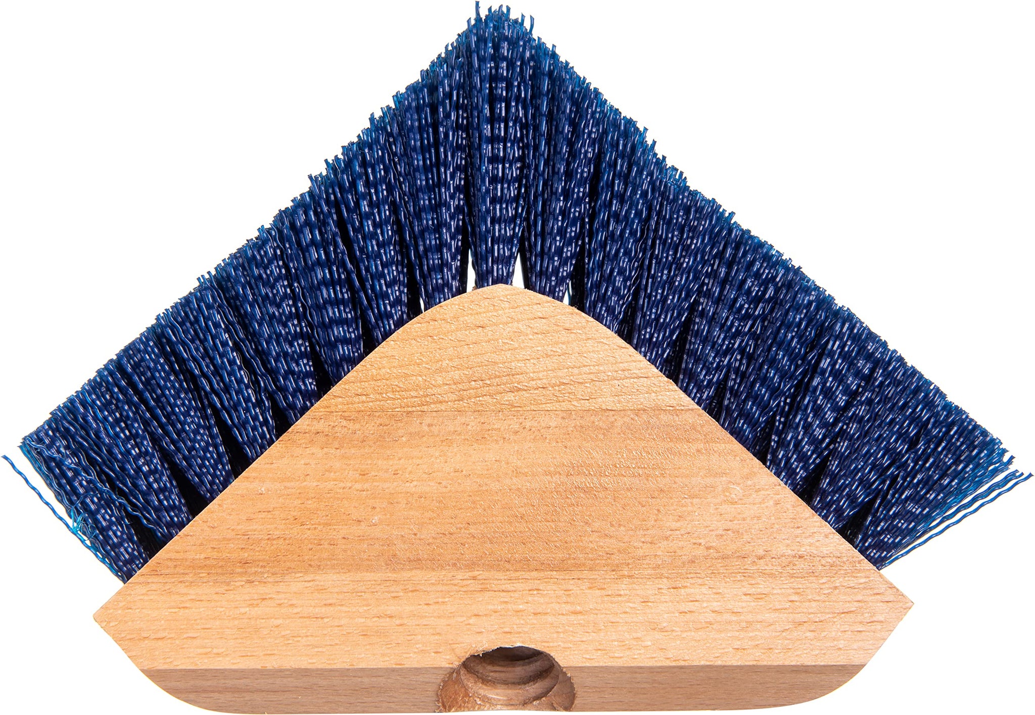 Carlisle FoodService Products 36196614 Triangle Scrubber, Polypropylene Bristles, 5" Brush Size, 1-1/8" Bristle Trim, Blue