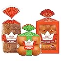 KING’S HAWAIIAN Ultimate Party Variety Pack, 1 Pack Sliced Hawaiian Sweet Bread, 1 Pack Hawaiian Sweet Hamburger Buns, 1 Pack Original Hawaiian Sweet