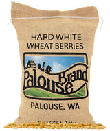 Palouse Brand Certified Glyphosate Residue Free Hard White Wheat Berries | 5 LBS | Non-GMO Project Verified | Kosher