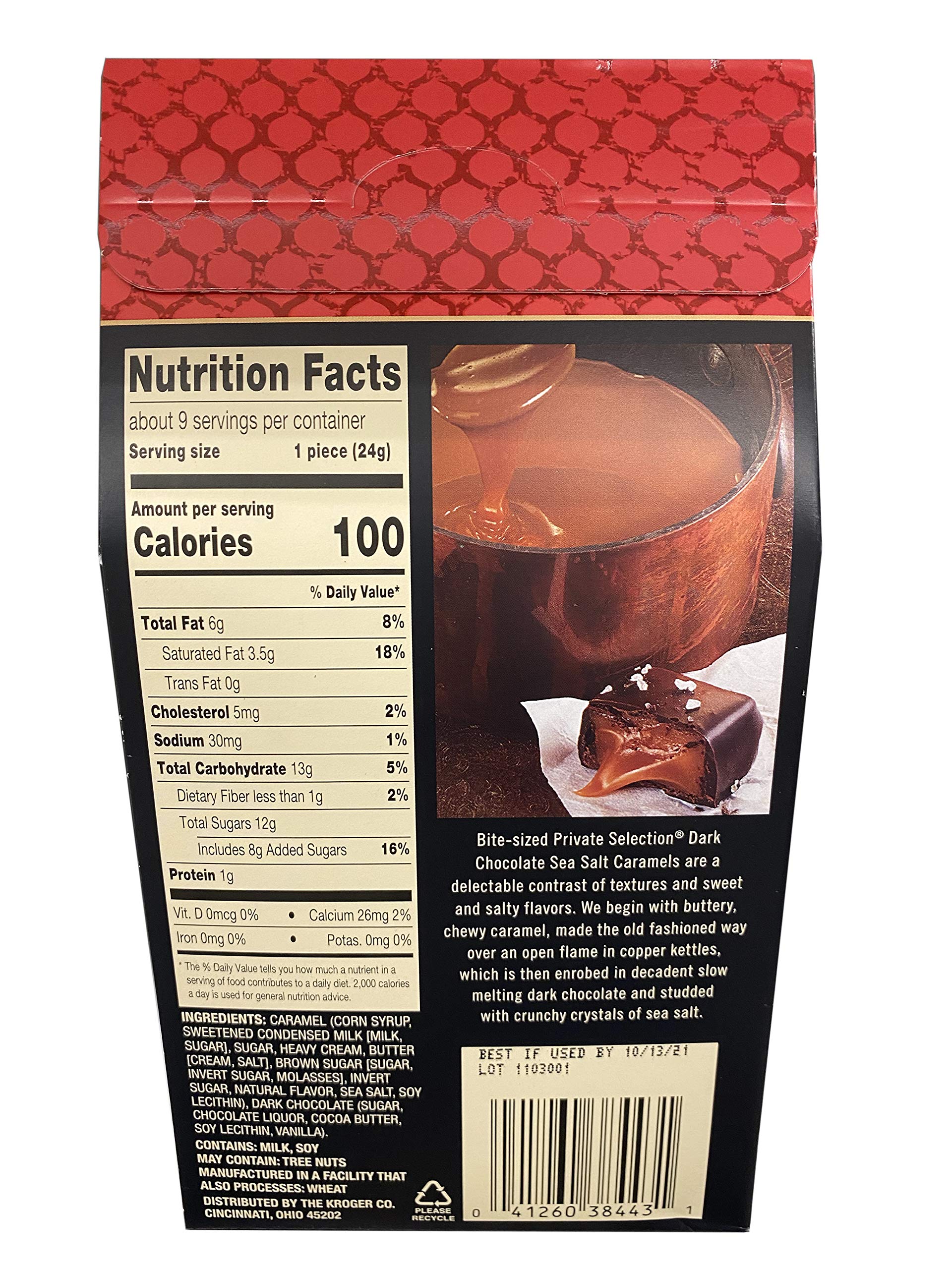 Private Selection - Dark Chocolate & Sea Salt Caramel (7.5 Oz)