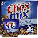 General Mills Chex Mix Traditional 60% Less Fat Than regular Potato Chips, 1.75 oz. Bags, 36 Count