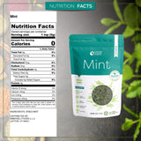 USimplySeason Dried Mint, 4oz - Cut & Sifted Spearmint, Perfect for Teas & Culinary Use, Vegan, Non-GMO, Packaged in the USA