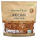 Nature's Eats Pecan Halves Natural, 24 Ounce