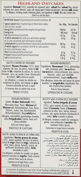 Walker's Shortbread Traditional Highland Oat Crackers, Scottish Crackers, 9.9 Oz Box