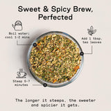 Firebelly Tea A Good Root, Organic Ginger, Turmeric & Galangal Tea, Herbal Loose Leaf Blend, Caffeine Free, Spicy Warming Tea for Digestion & Daily