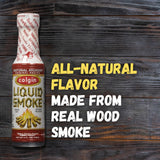 Colgin Authentic Hickory Liquid Smoke (4 oz) for Home Cooks & BBQ Enthusiasts | Liquid Smoke for Cooking | Rich, Sweet Smoky Flavor for Meats, Sauces