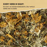 Leckar Cough Season Herbal Tea - Natural Respiratory Support Blend with Mullein, Thyme & Echinacea - Soothes Sore Throat & Hoarse Voice - Lung Health