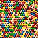 Gumballs for Gumball Machine - Assorted Fruit Flavored Gum Balls - 0.5" Mini Bubble Gums - 23.8LB Bulk Refill for Vending Machines - Chewing Gum