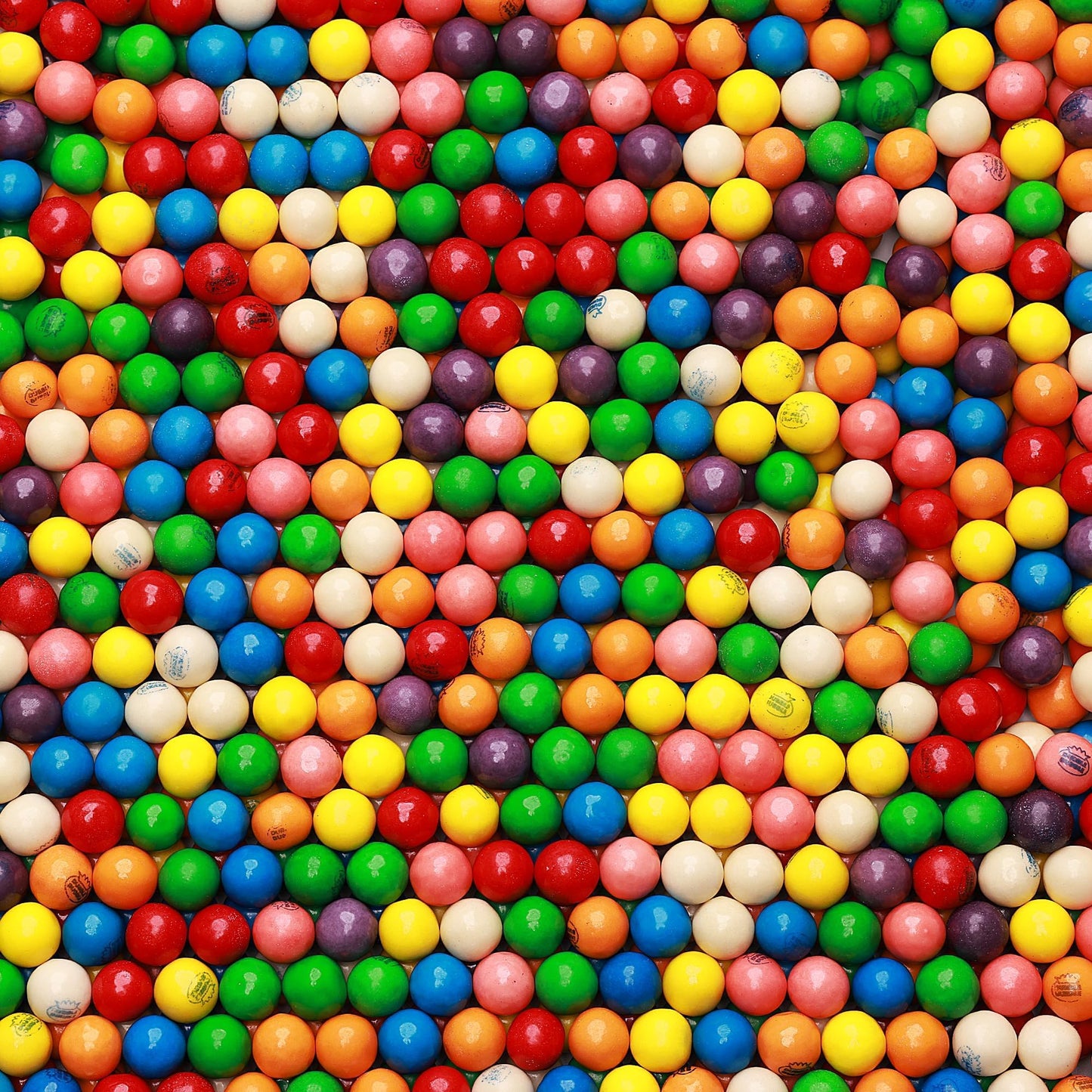 Gumballs for Gumball Machine - Assorted Fruit Flavored Gum Balls - 0.5" Mini Bubble Gums - 23.8LB Bulk Refill for Vending Machines - Chewing Gum