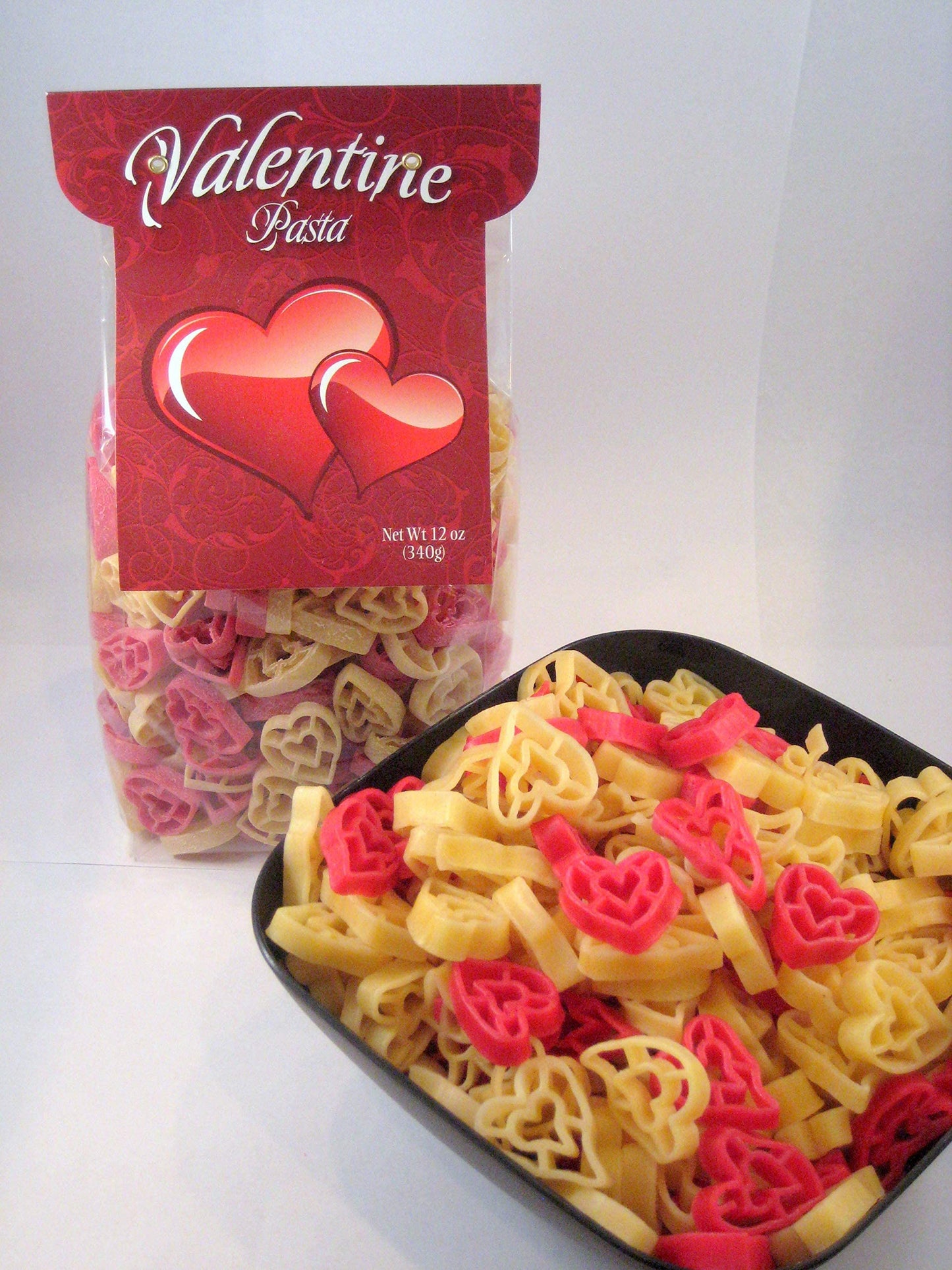 Chidester Farms Valentines Day Heart Shaped Novelty Love Pasta, 12 Ounce