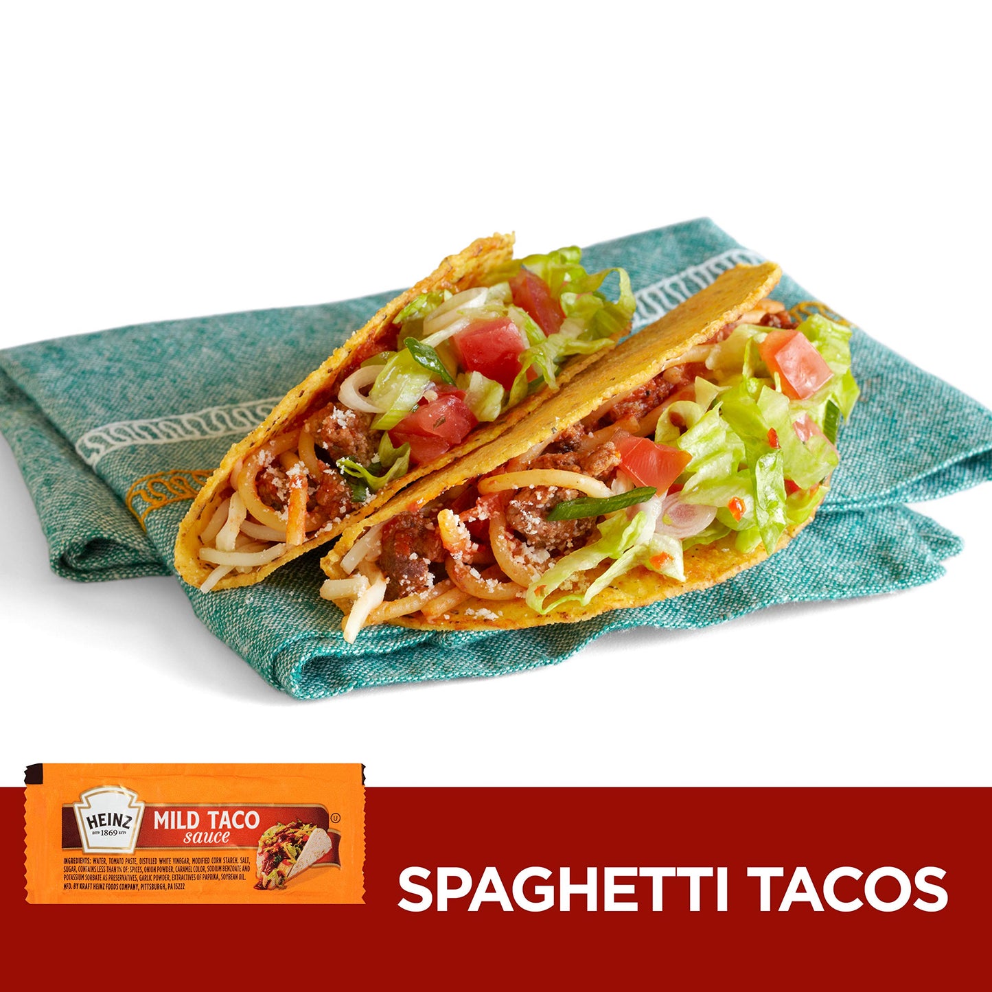 Heinz Mild Taco Sauce Single Serve Packet (0.3 oz Packets, Pack of 200)