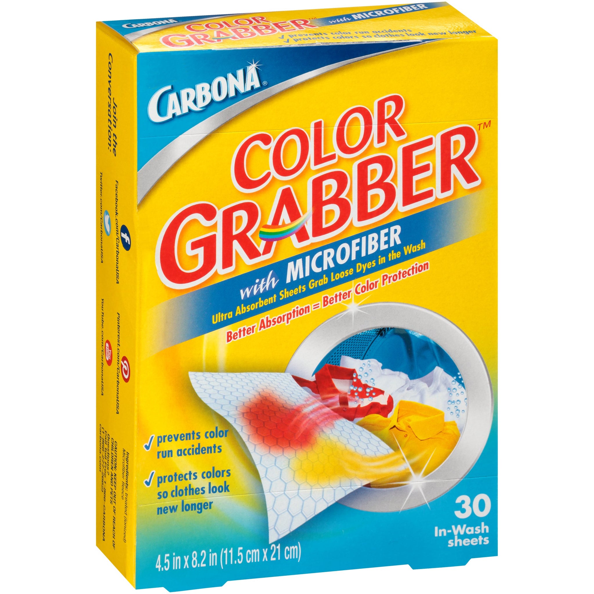 Carbona Color and Dirt Grabber,30 Sheets