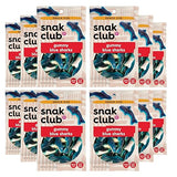 Snak Club Gummy Sharks Candy, Blue Raspberry Fruit Flavored Candy Gummies, Soft and Chewy, Fat-Free and Gluten-Free Snacks, 2.75 oz Snack Bags, 12