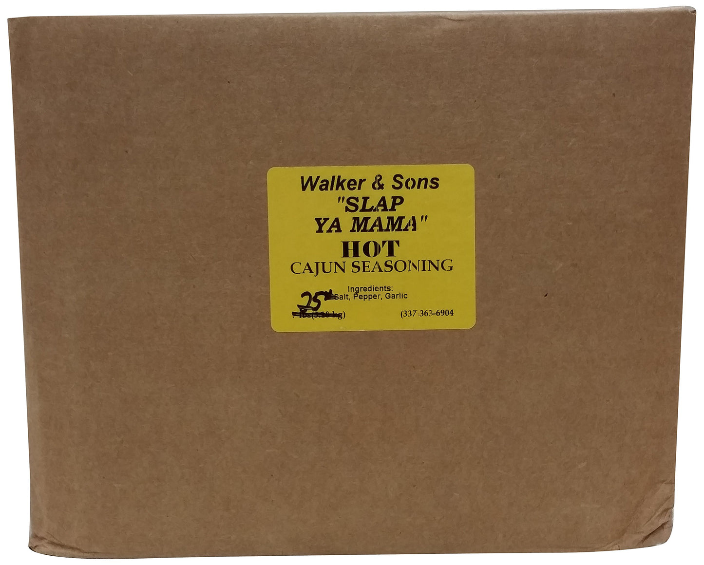 Slap Ya Mama Cajun Seasoning Blend, Hot, 25 Pound
