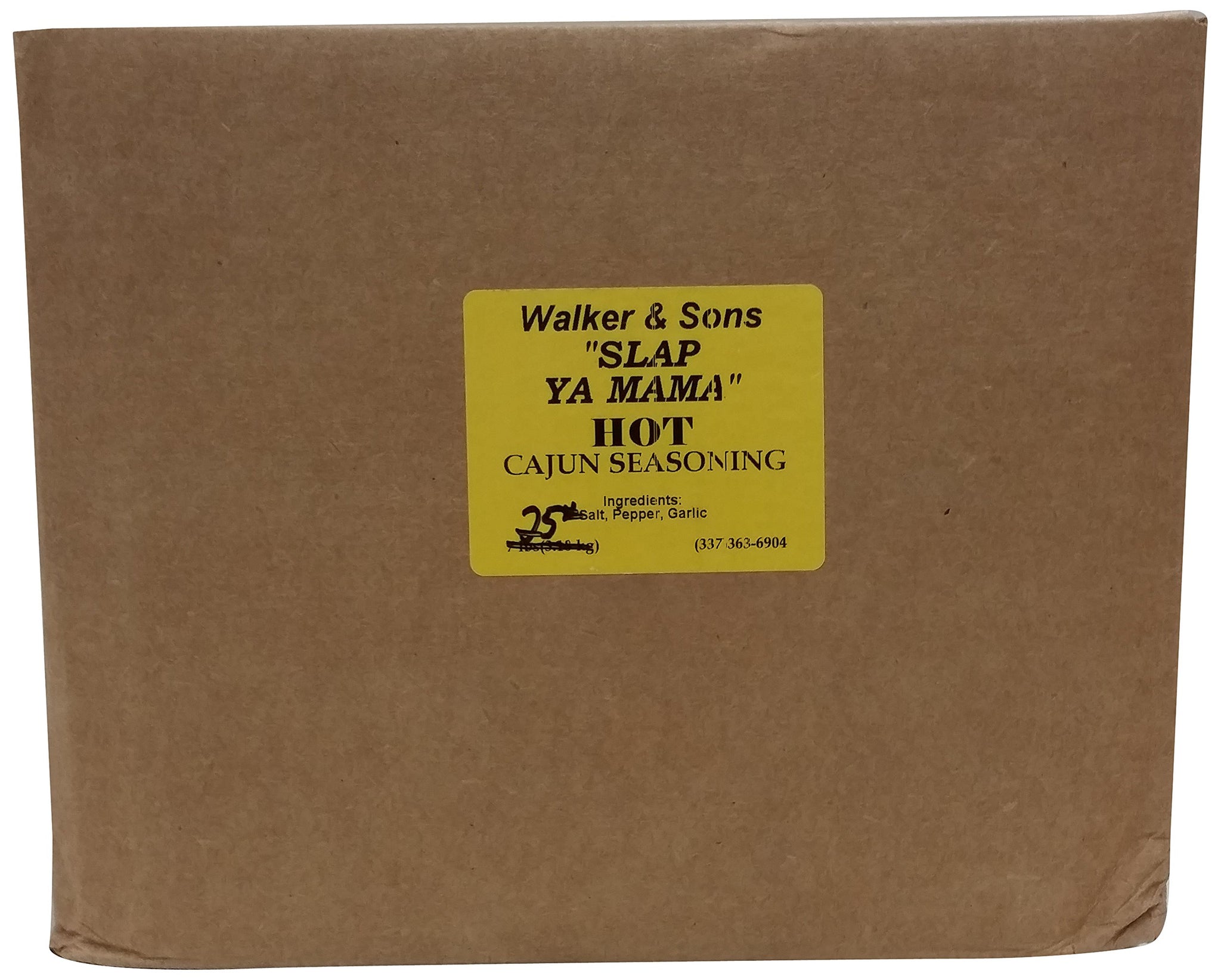 Slap Ya Mama Cajun Seasoning Blend, Hot, 25 Pound