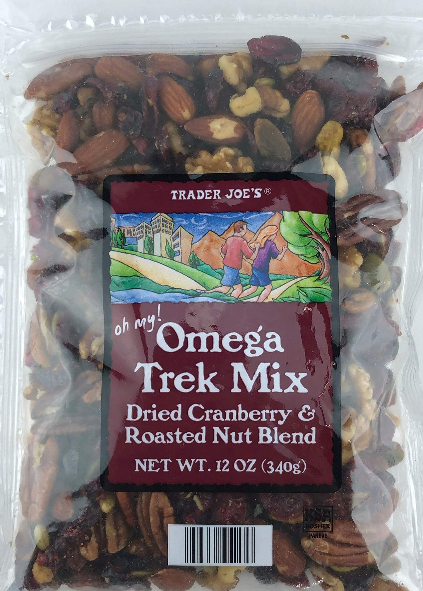 Trader Joe's Trail Mix Variety Pack (4 Pack)