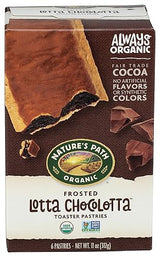 Nature's Path, Organic Toaster Pastries, Lotta Chocolotta, 6 Ct
