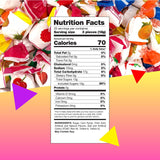Assorted Fruit-Filled Hard Candy | 1 Pound Bag - Approx. 70 Count | Old-Fashioned Delights
