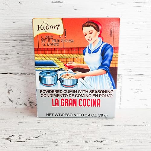 LA GRAN COCINA Comino Triguisar / Powdered Cumin with Seasoning 170 gr. (2.4 oz.)