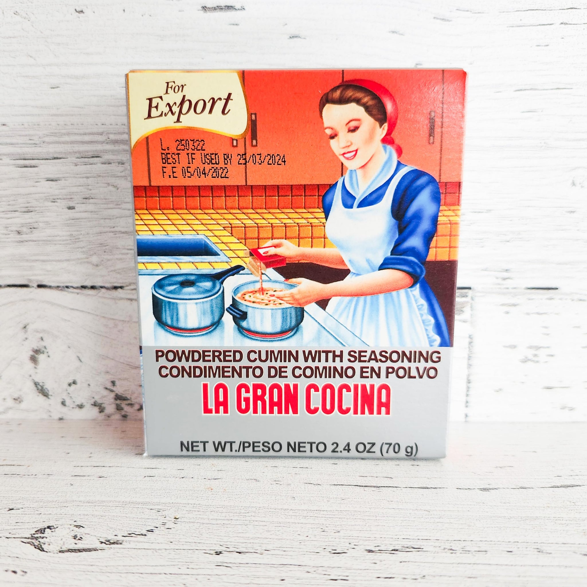 LA GRAN COCINA Comino Triguisar / Powdered Cumin with Seasoning 170 gr. (2.4 oz.)