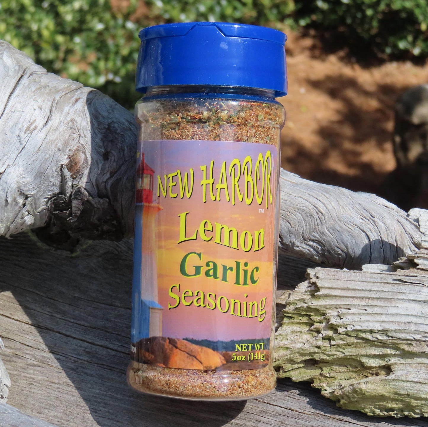 New Harbor Seasoning - Lemon Garlic | All Natural | High Quality Seasoning | Perfect for Grilled Fish, Shrimp & Wings | Made in America |