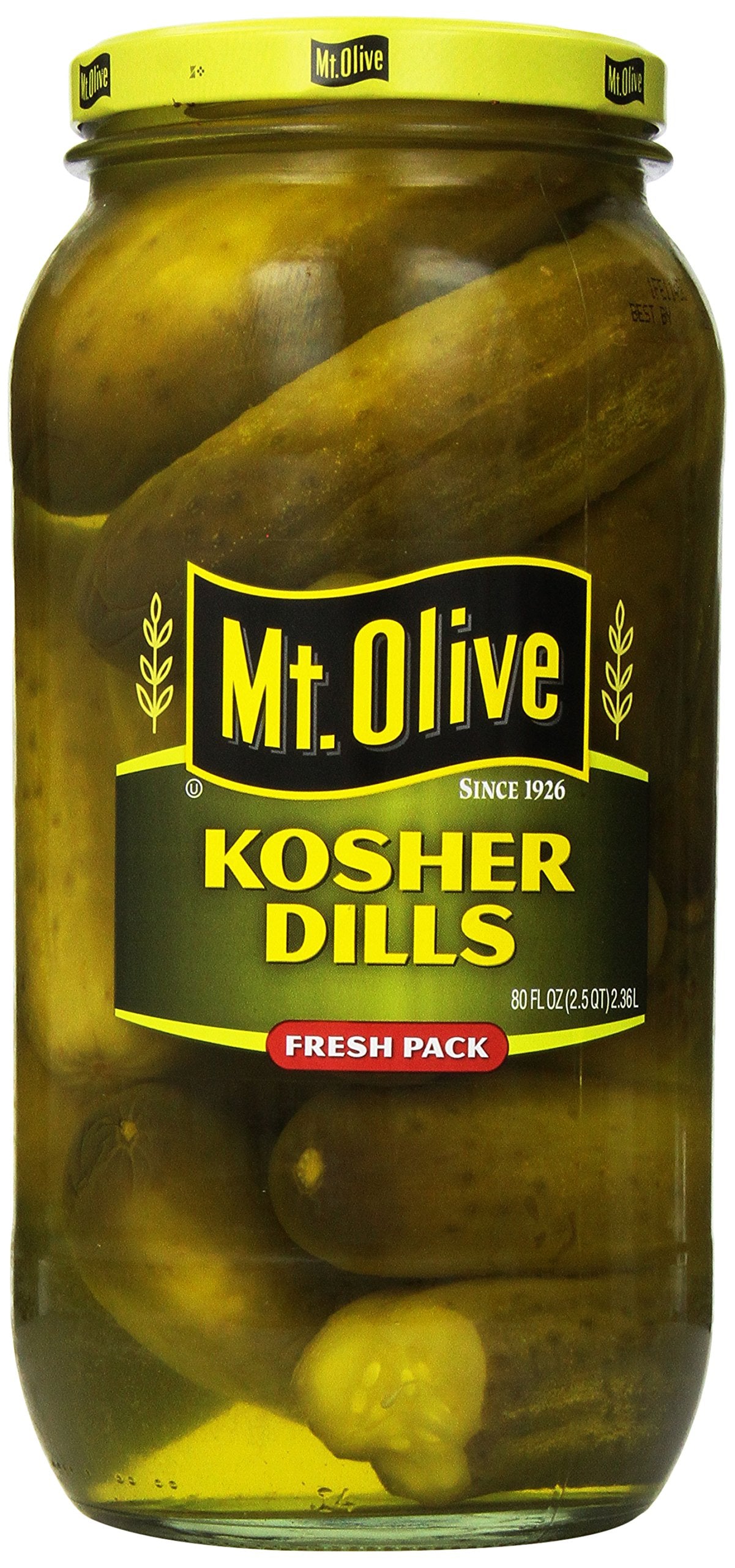 Mount Olive Kosher Dill Pickle, 80 OZ