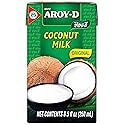 Aroy-D Coconut Milk 8.5 Fl Oz, Pack of 6