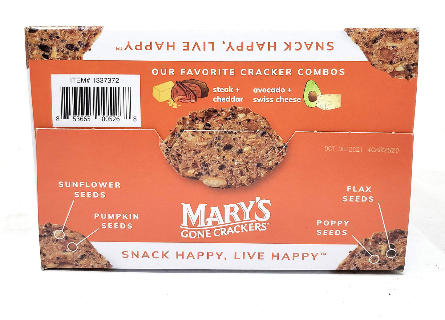 18oz Mary's Gone Crackers Organic, 9 Ounce (Pack of 2)