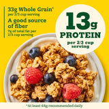 Nature Valley Protein Granola, Oats and Honey Granola, Resealable Snack Pouch, 11 oz