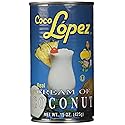 Coco Lopez - Real Cream of Coconut - 15 Ounce Can - Original Fresh Authentic Coconut Cream (6 Pack)