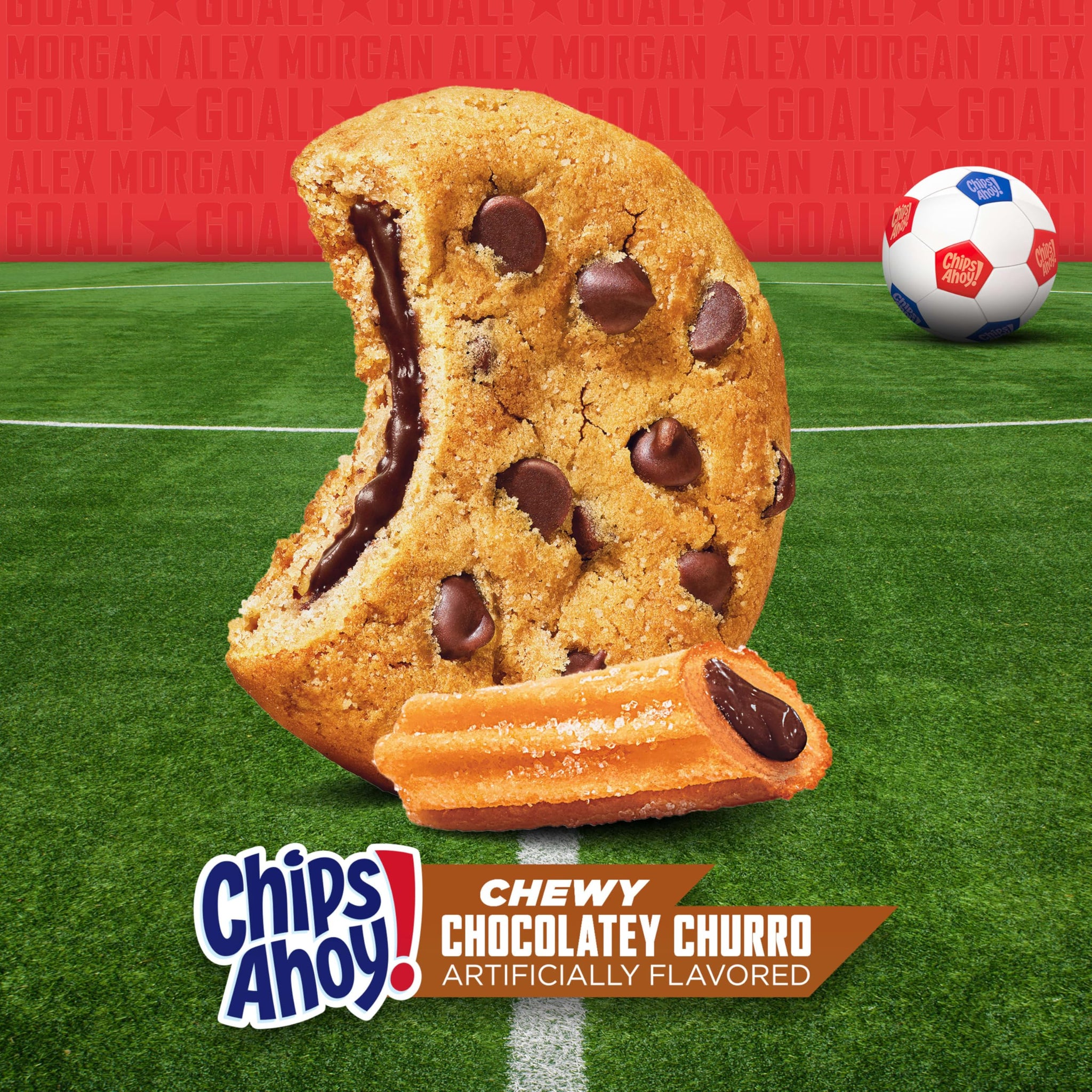 CHIPS AHOY! Chewy Chocolatey Churro Filled Chocolate Chip Cookies, Limited Edition, 9.9 oz