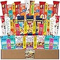 Snack Trek High Protein Snack Box, Healthy Variety Pack Care Package, Gift Basket with Assorted Treats for Men, Women, Adults, Teens, Coworkers Office