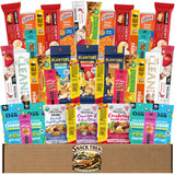 Snack Trek High Protein Snack Box, Healthy Variety Pack Care Package, Gift Basket with Assorted Treats for Men, Women, Adults, Teens, Coworkers Office