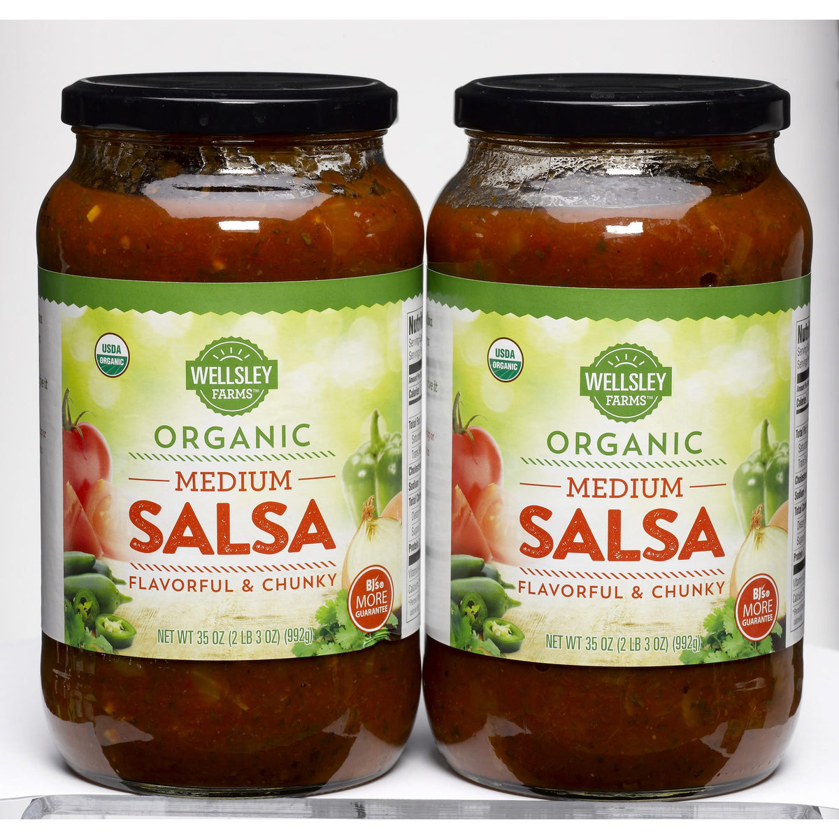 Wellsley Farms Organic Salsa, 2 pk./35 oz.