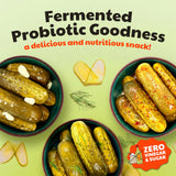Olive My Pickle Fermented Pickles Probiotic Variety Pack - 96 Ounces | 3-Pack Bundle of Kosher Dill, Garlic, Spicy Kosher Dill Pickles and Brine