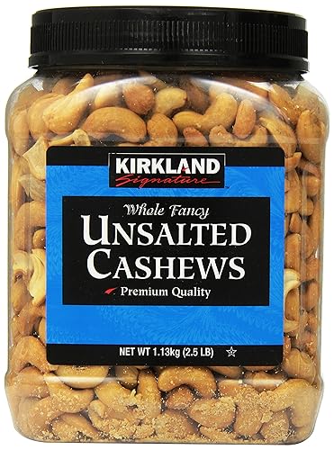 Kirkland Signature Kirkland Signature Unsalted Cashews, 2.5 Pound