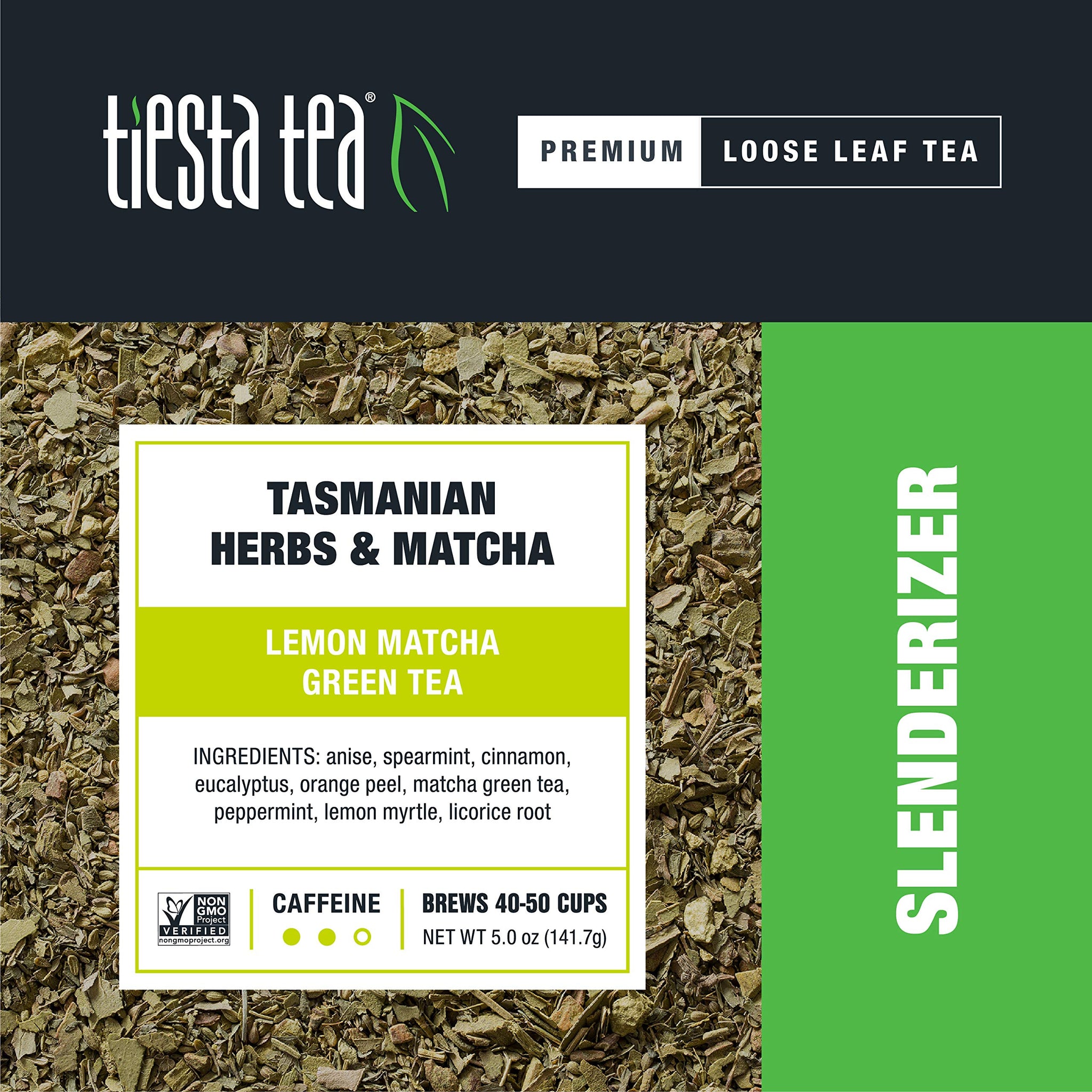 Tiesta Tea - Aromatic Lemon Matcha Green Tea - Tasmanian Herbs & Matcha, Premium Loose Leaf Tea Blend, Boost Metabolism, Caffeinated, Refreshing