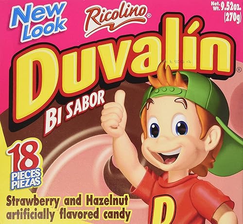 Duvalin Choc-Strawberry Candy (9.52 oz) - PACK OF 4